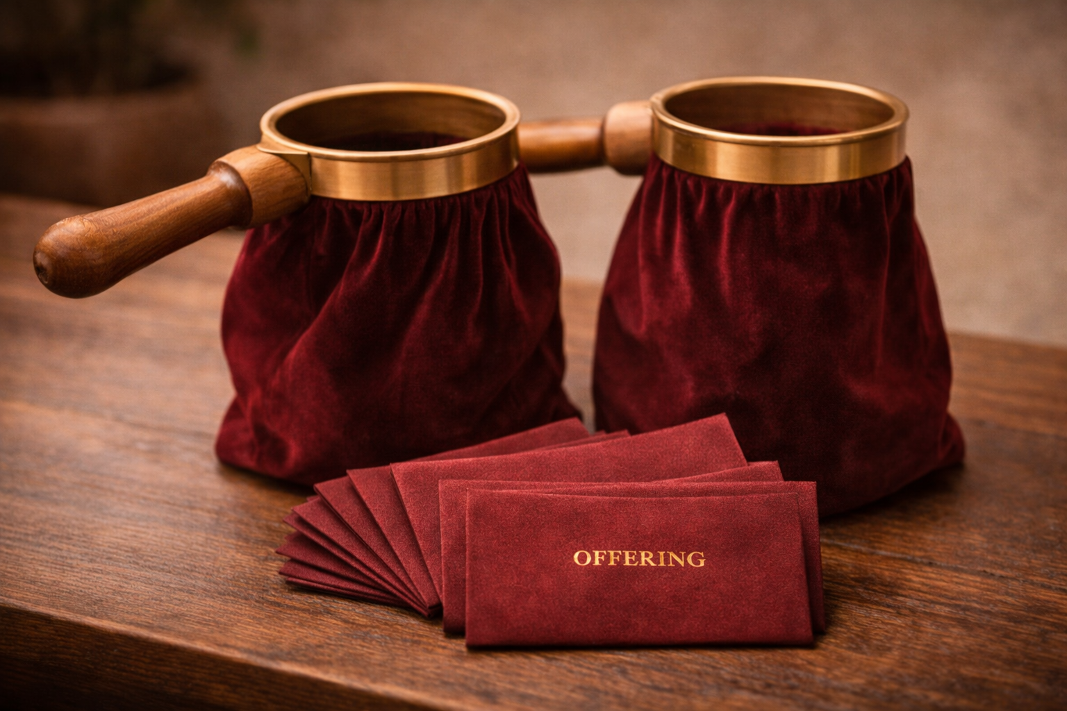 Oferta e gratid&atilde;o na comunidade